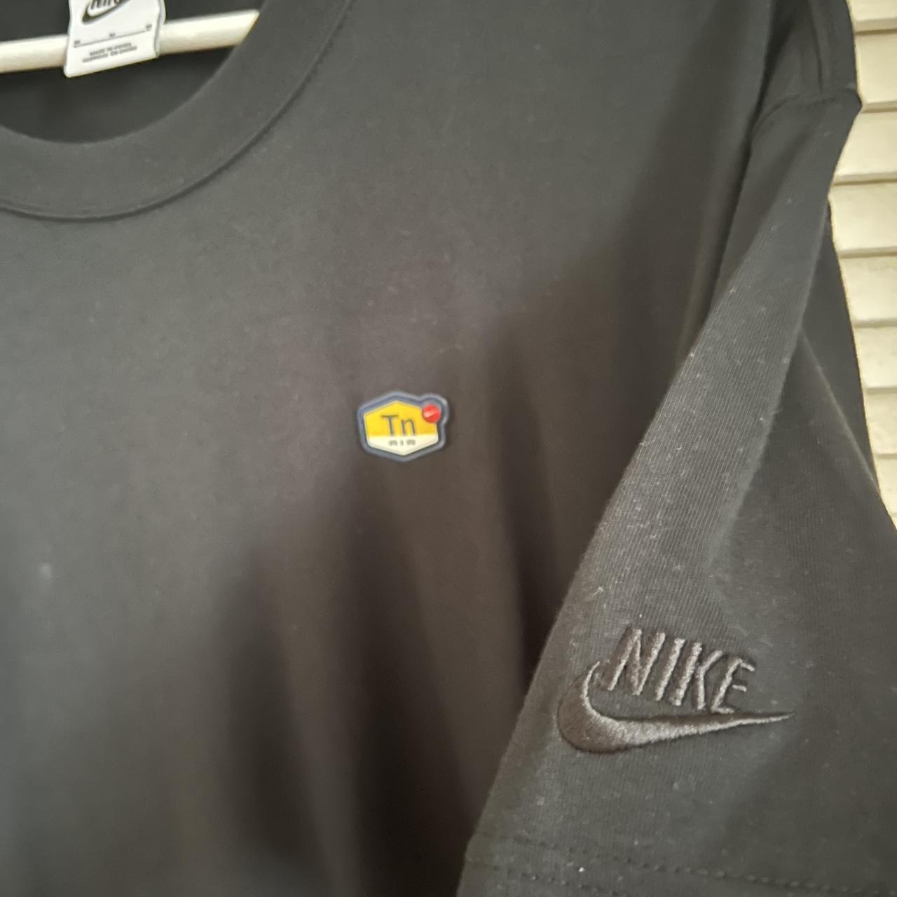 Black Nike Tn shirt Size M, fits like a large... - Depop