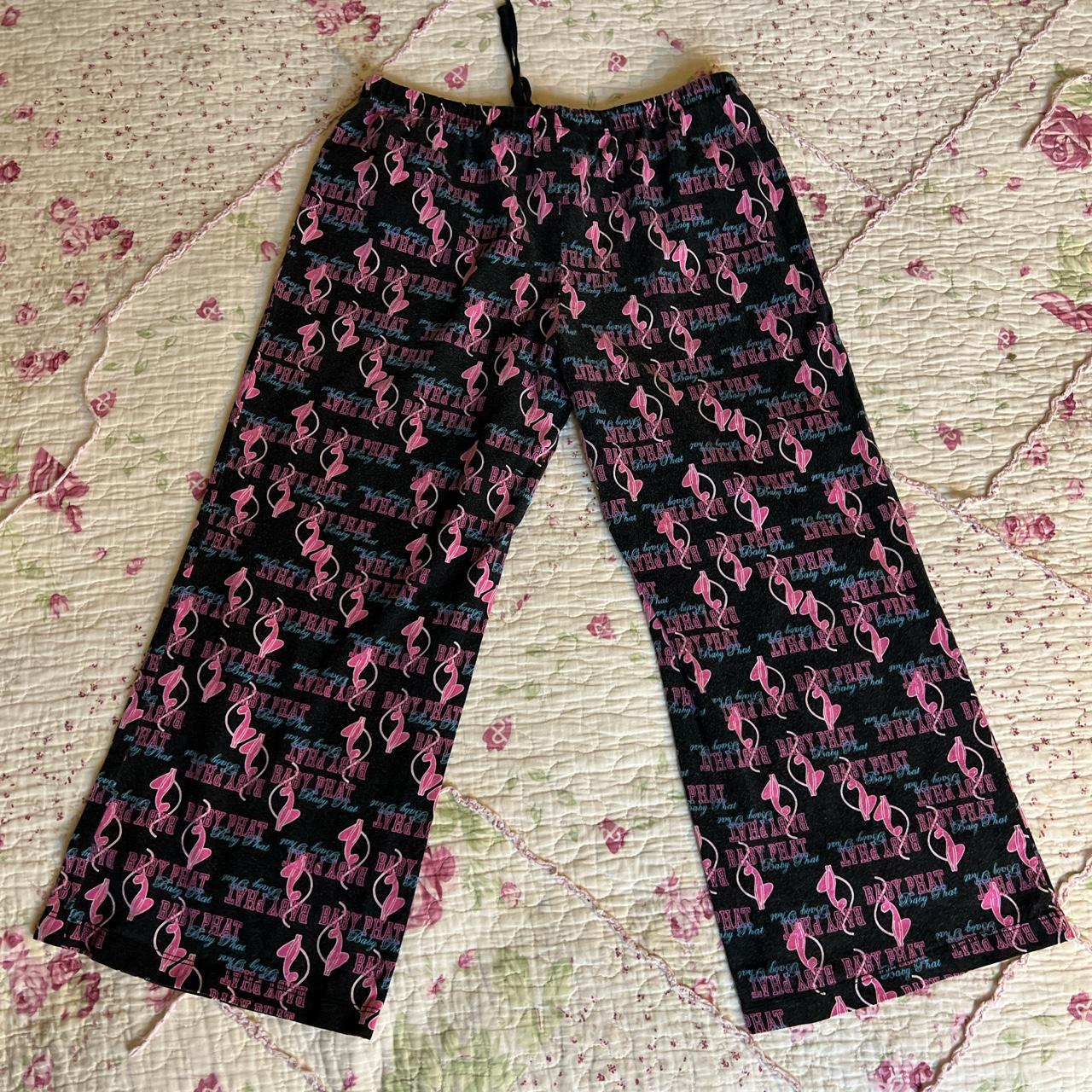 Early 2000s Baby phat pajama bottoms. They are... - Depop