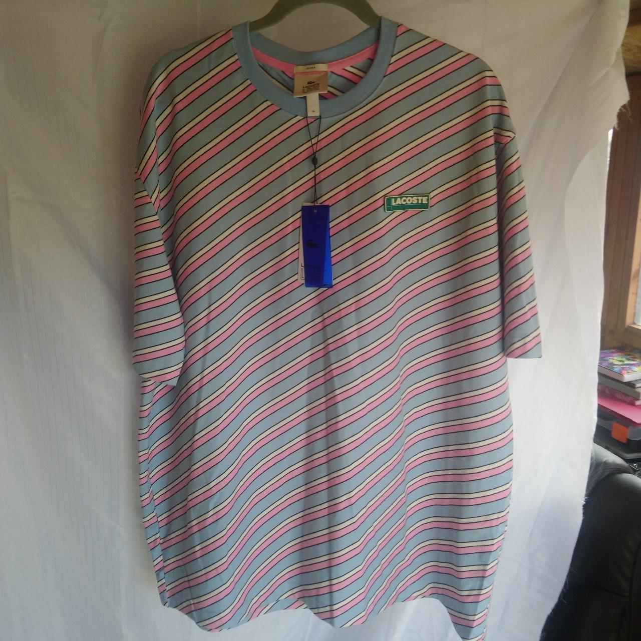 Lacoste Men's multi T-shirt | Depop