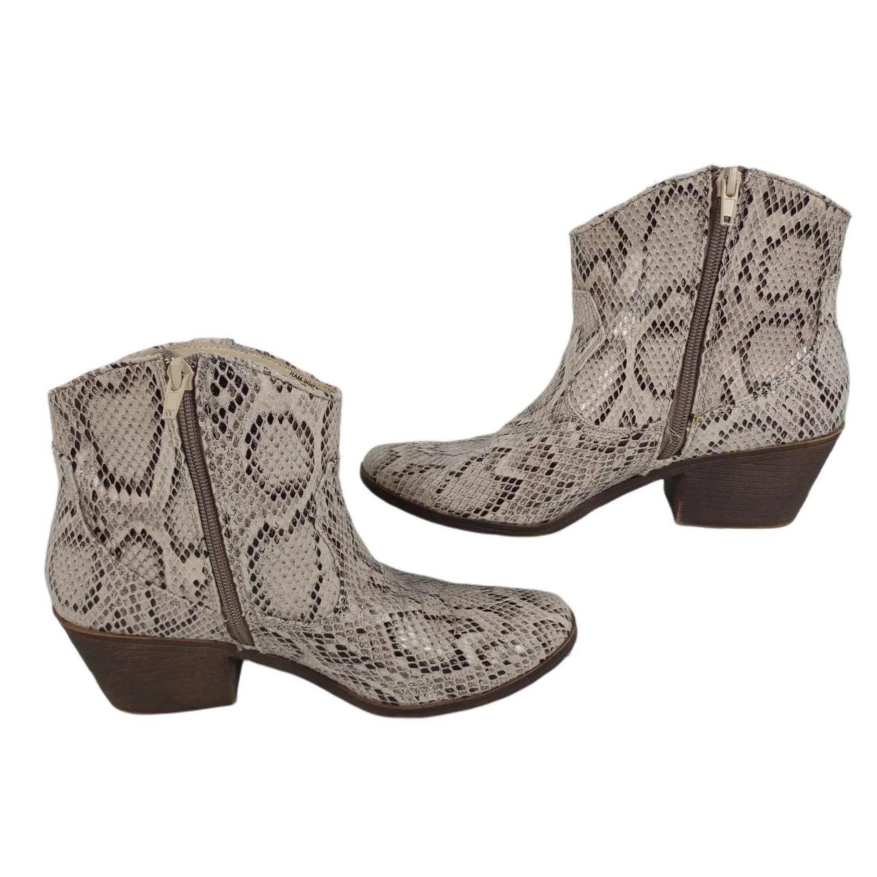 rampage snakeskin booties