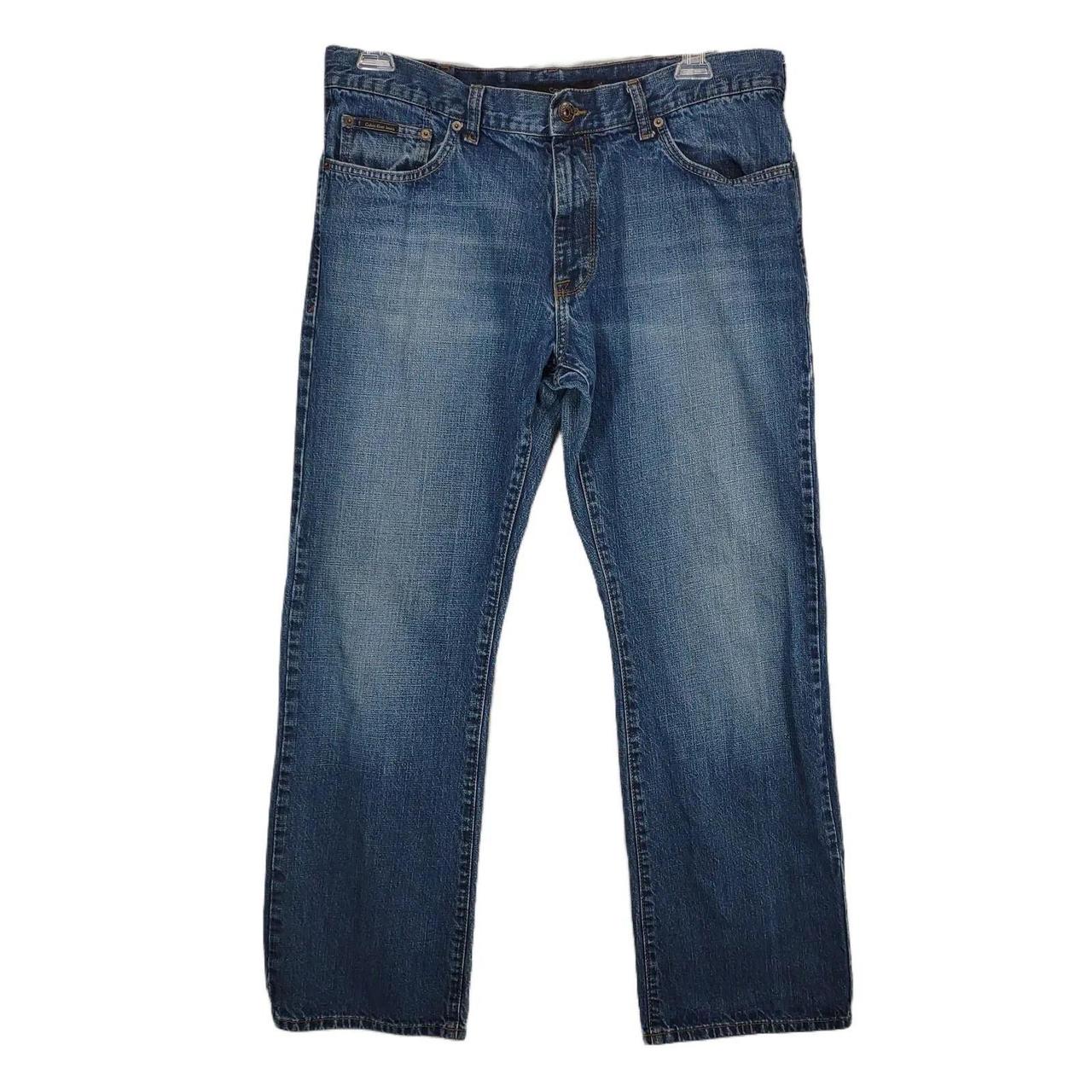 Calvin fashion klein mens bootcut jeans