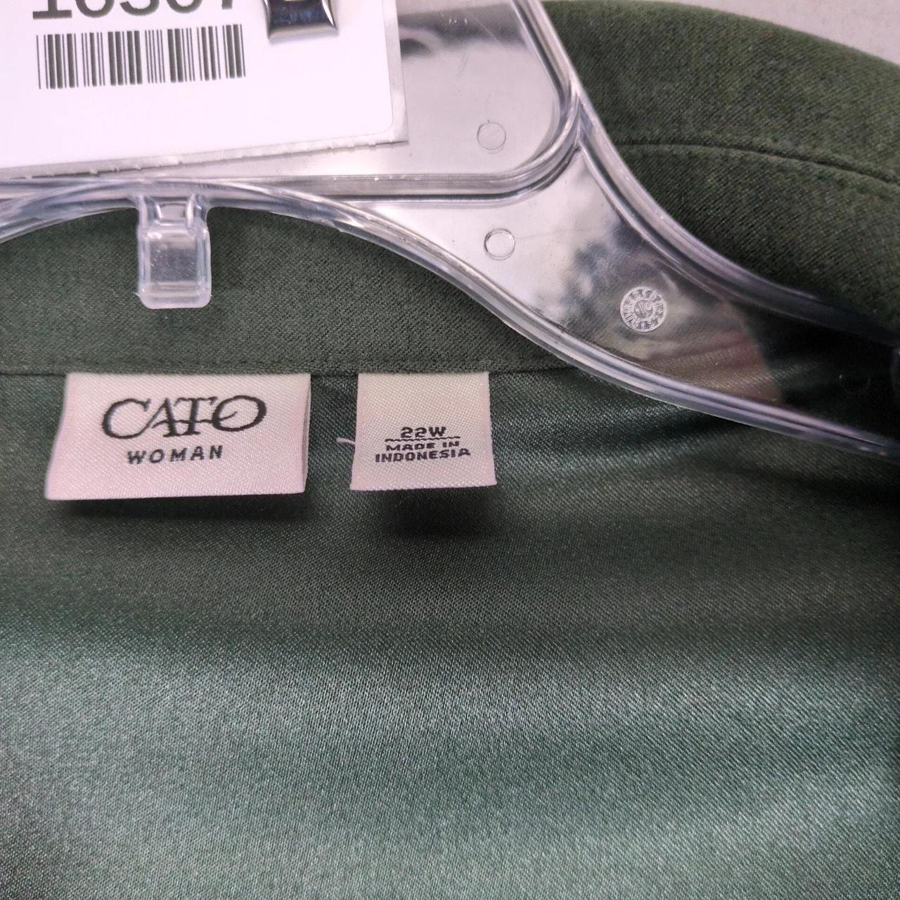 Cato Women's Blazer Jacket - Green - 22 – Cato Gr… - image 4