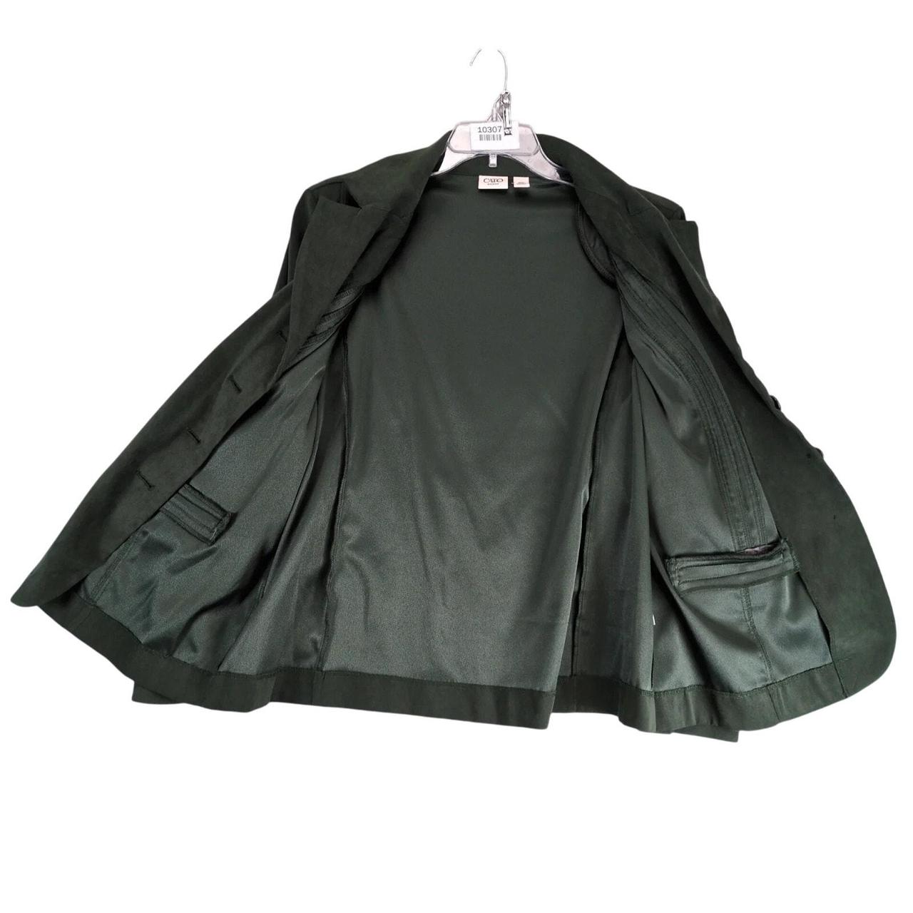 Cato Women's Blazer Jacket - Green - 22 – Cato Gr… - image 2