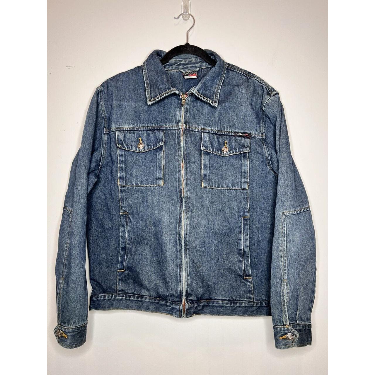 Vans on sale jeans jacket