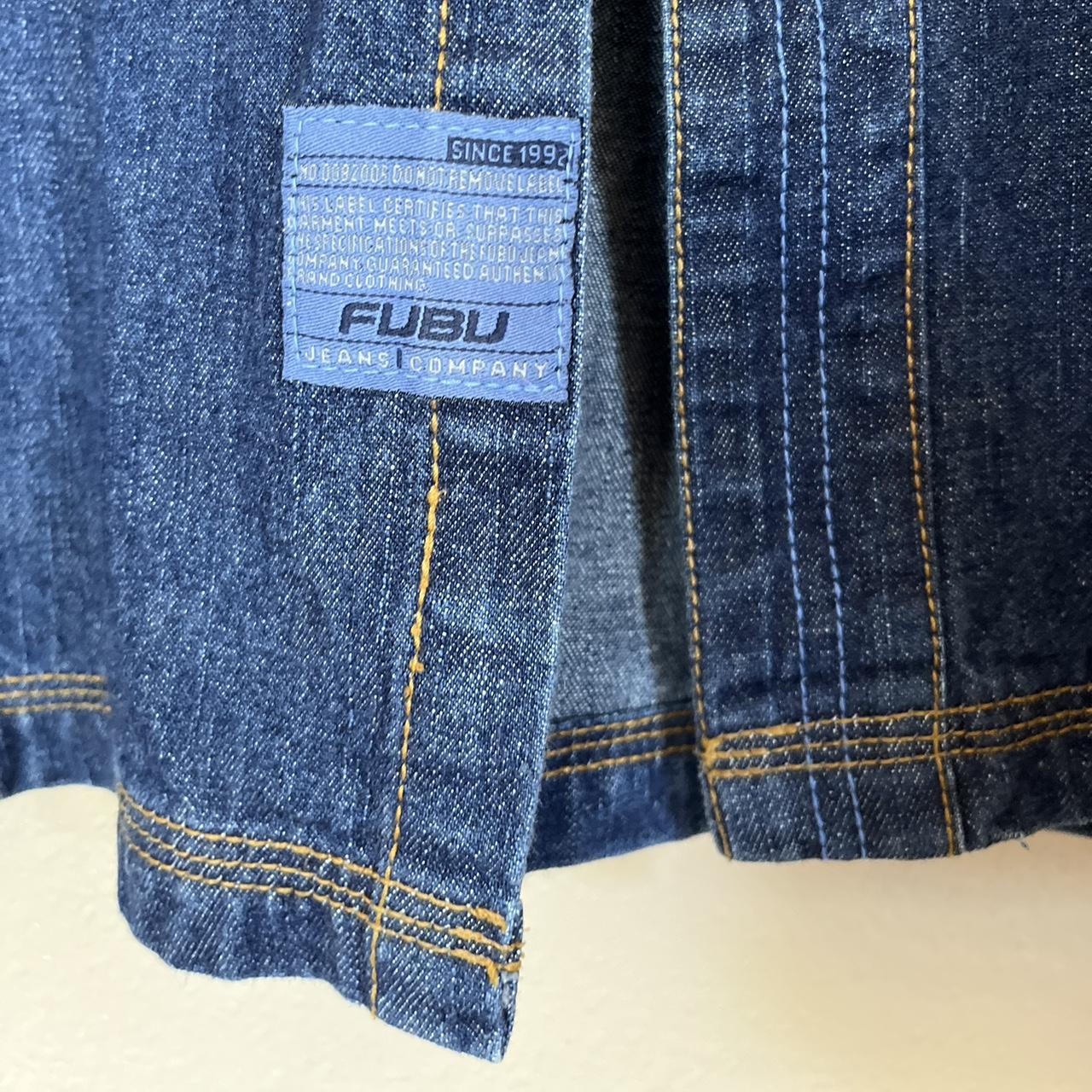 Vintage Fubu Denim Jacket Vintage S Fubu Mens Depop