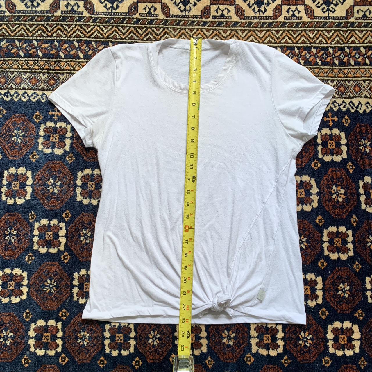 White T Shirt Really cute fitted white T shirt. In... - Depop