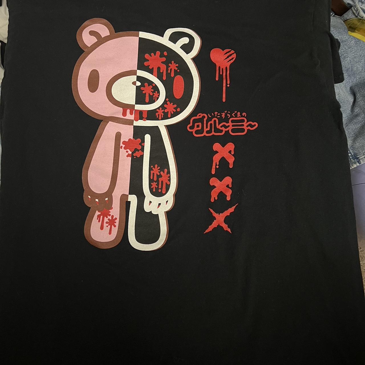 Bloody gloomy bear shirt, in good in condition. - Depop