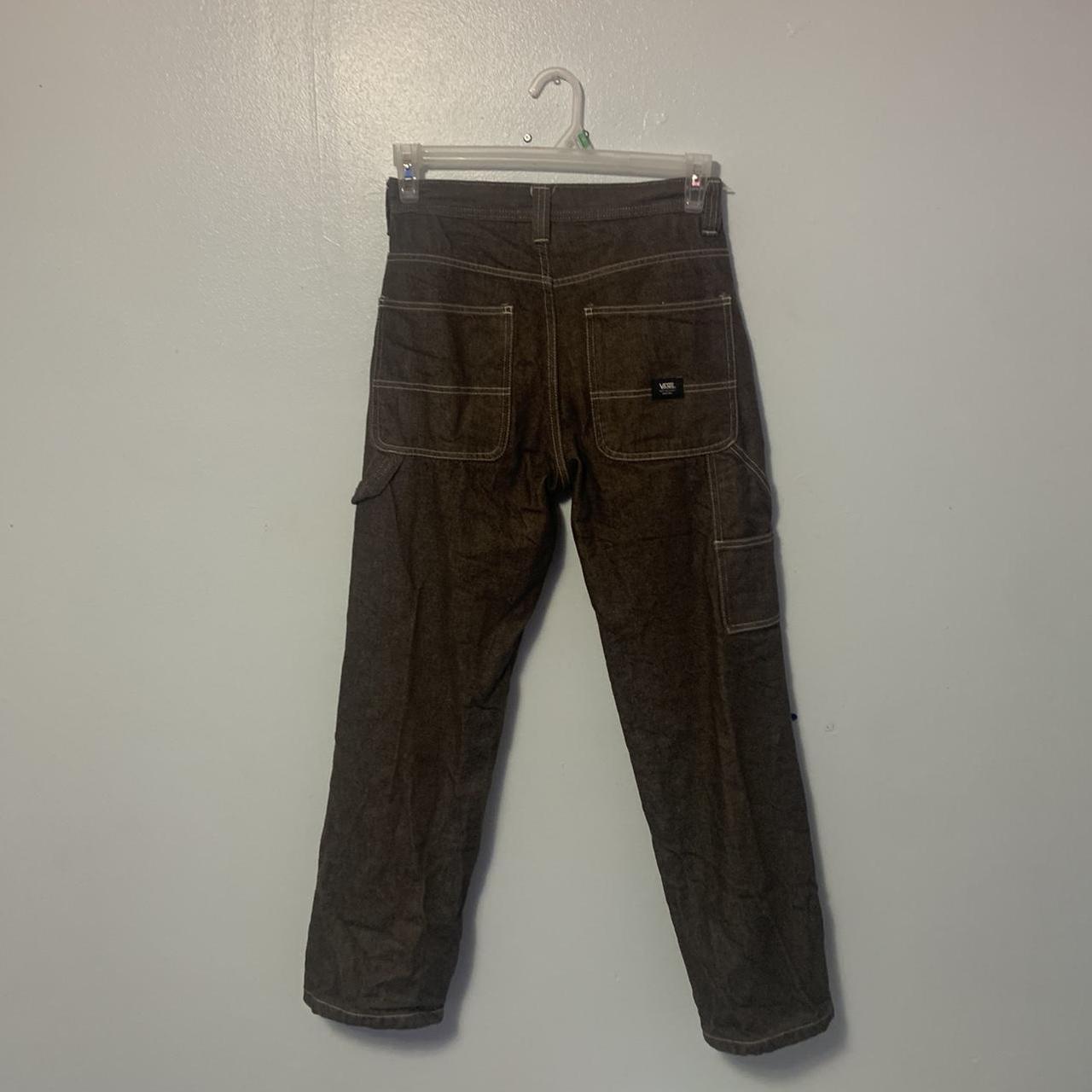 Loose Fit Vans Pants Size 28 Condition 7/10 Depop