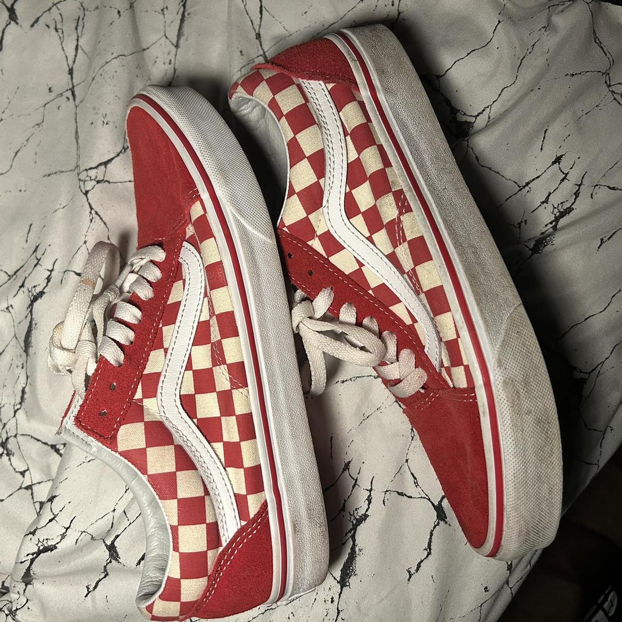 How to get a store stain out of checkered vans