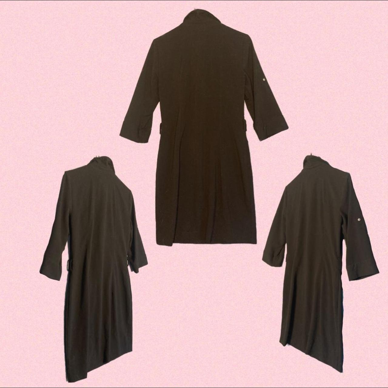 Utility Style Black Zip Up Shirt Dress Super cute... Depop