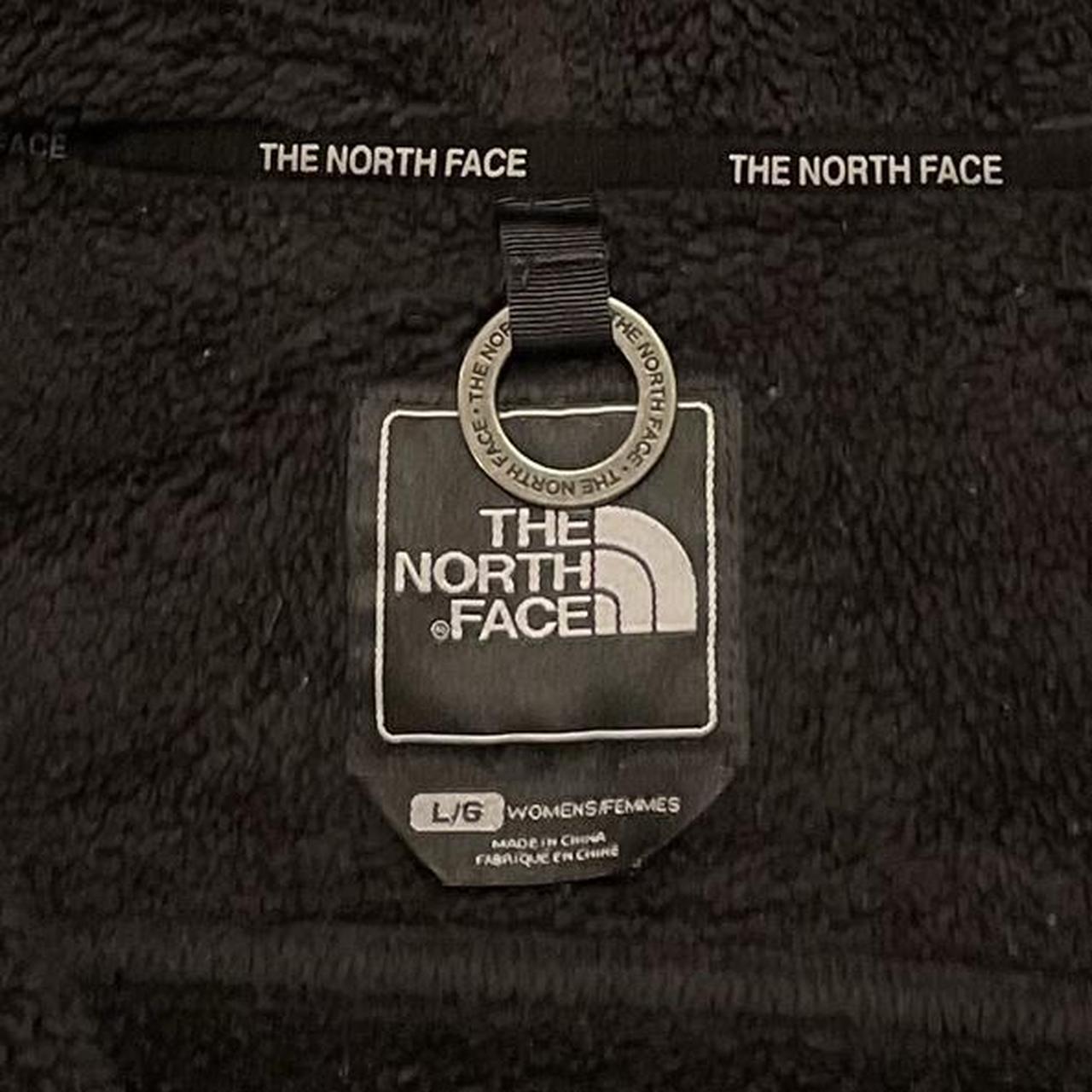 Black North face zip up fleece Fits women’s M/L No... Depop