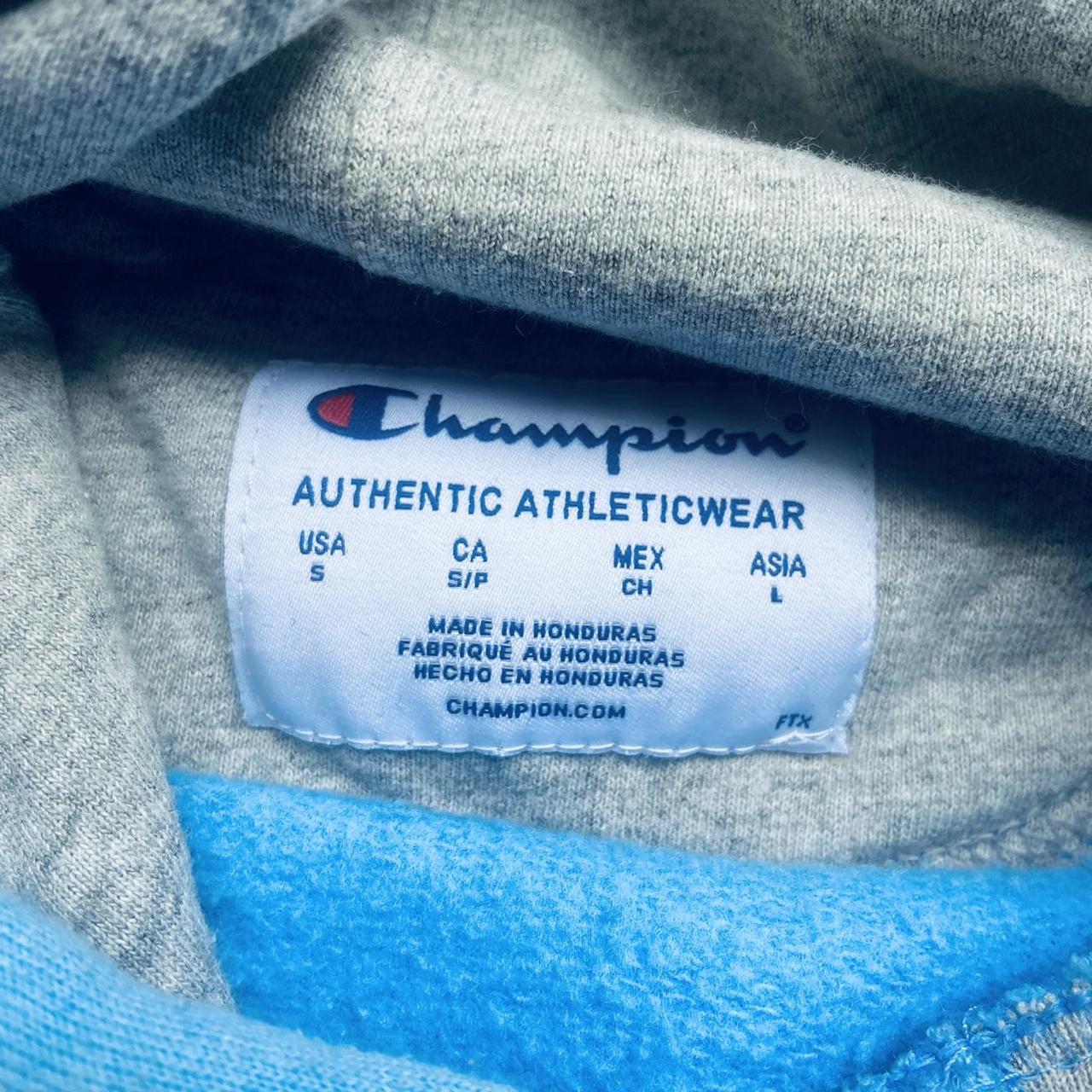 Faded early 2000s champion hoodie Super nice baggy... - Depop