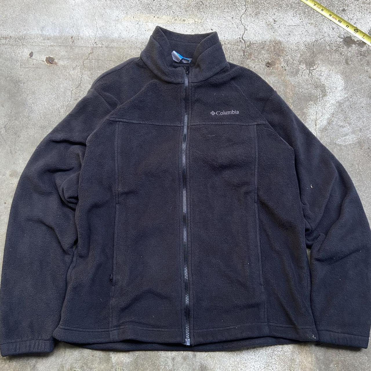 Black Columbia fleece Fits men’s L No flaws, was... - Depop