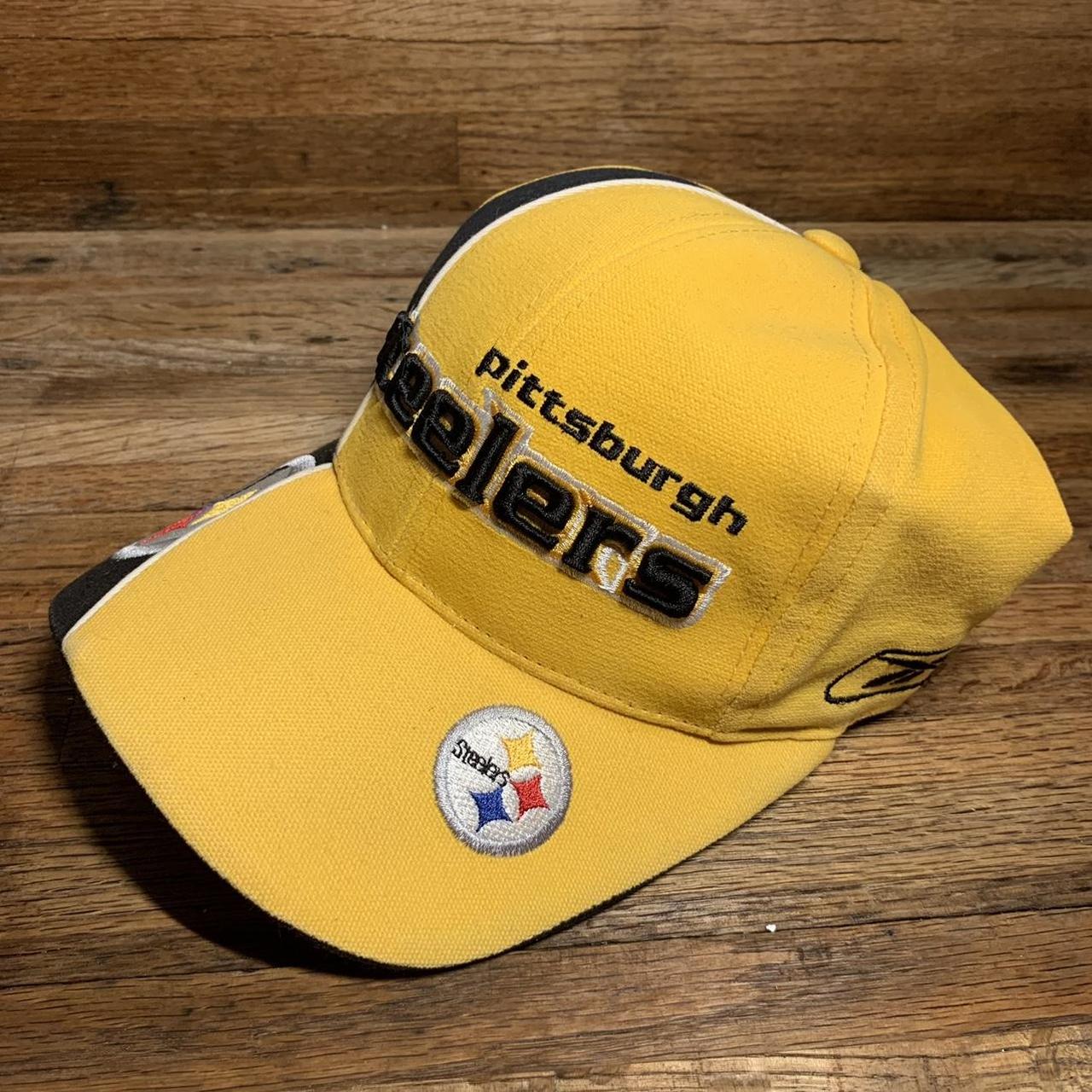 Pittsburgh Steelers Reebok NFL Gold Fitted Hat