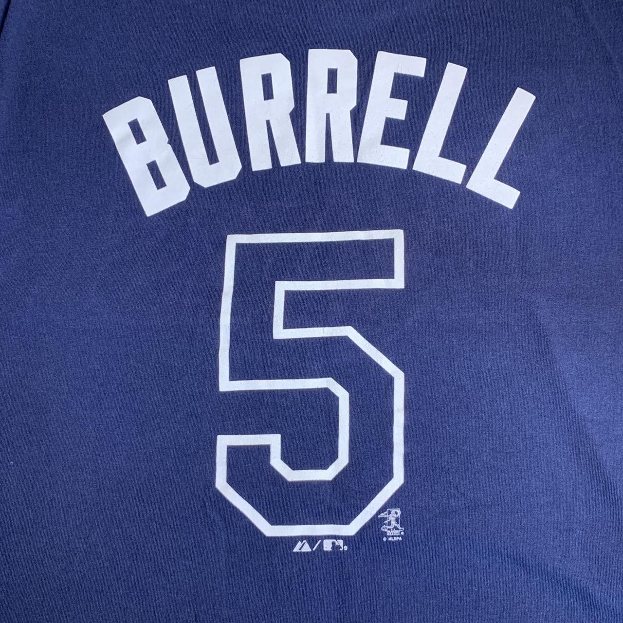 Majestic, Shirts, Rays Jersey Pat Burrell 5