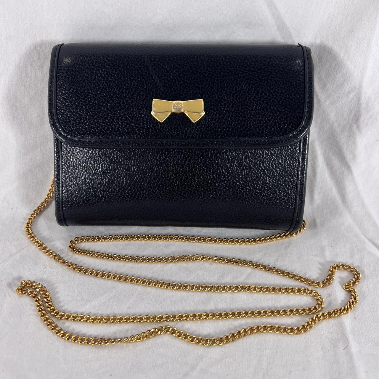 Nina Ricci Women's Black and Gold Bag