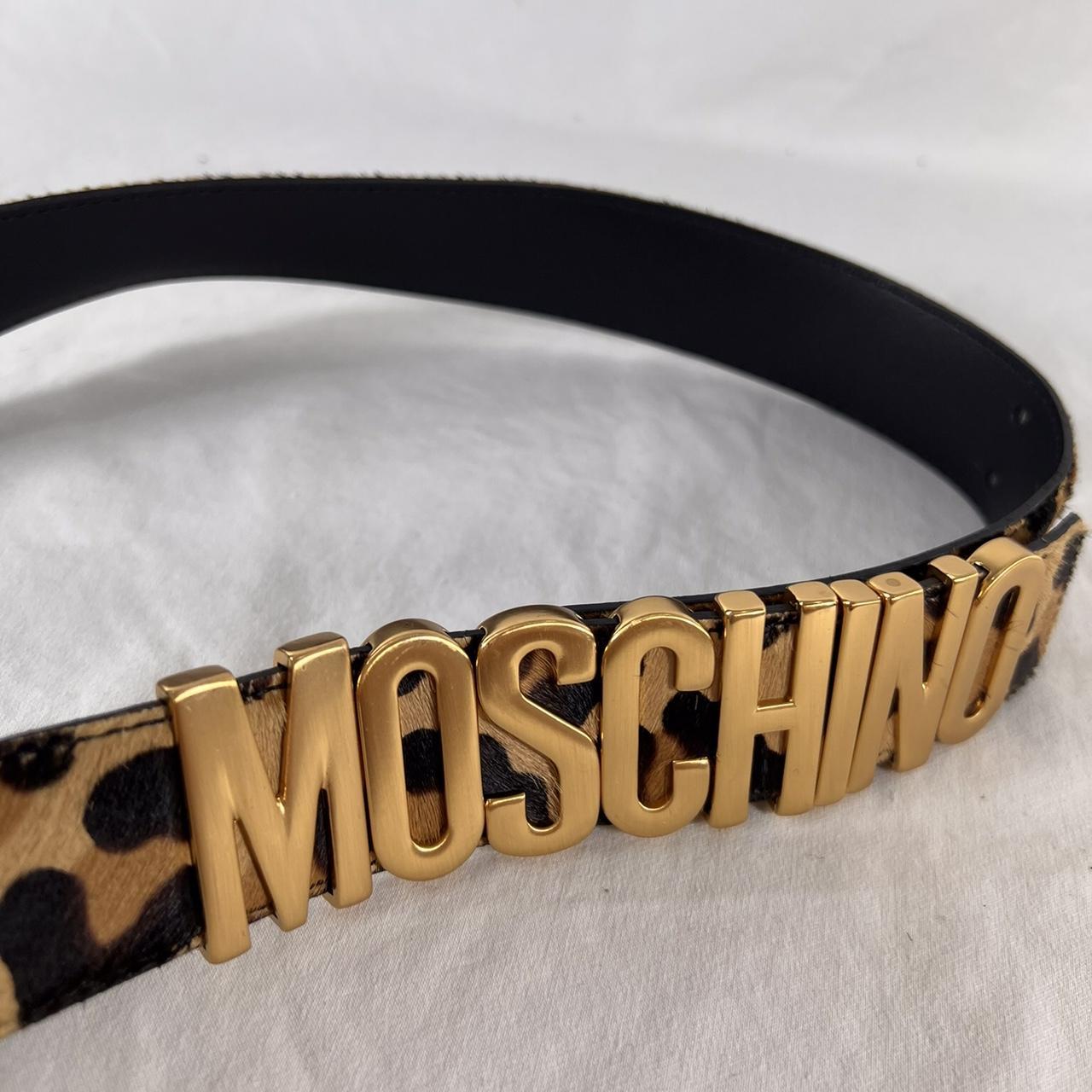 Authentic on sale moschino belt