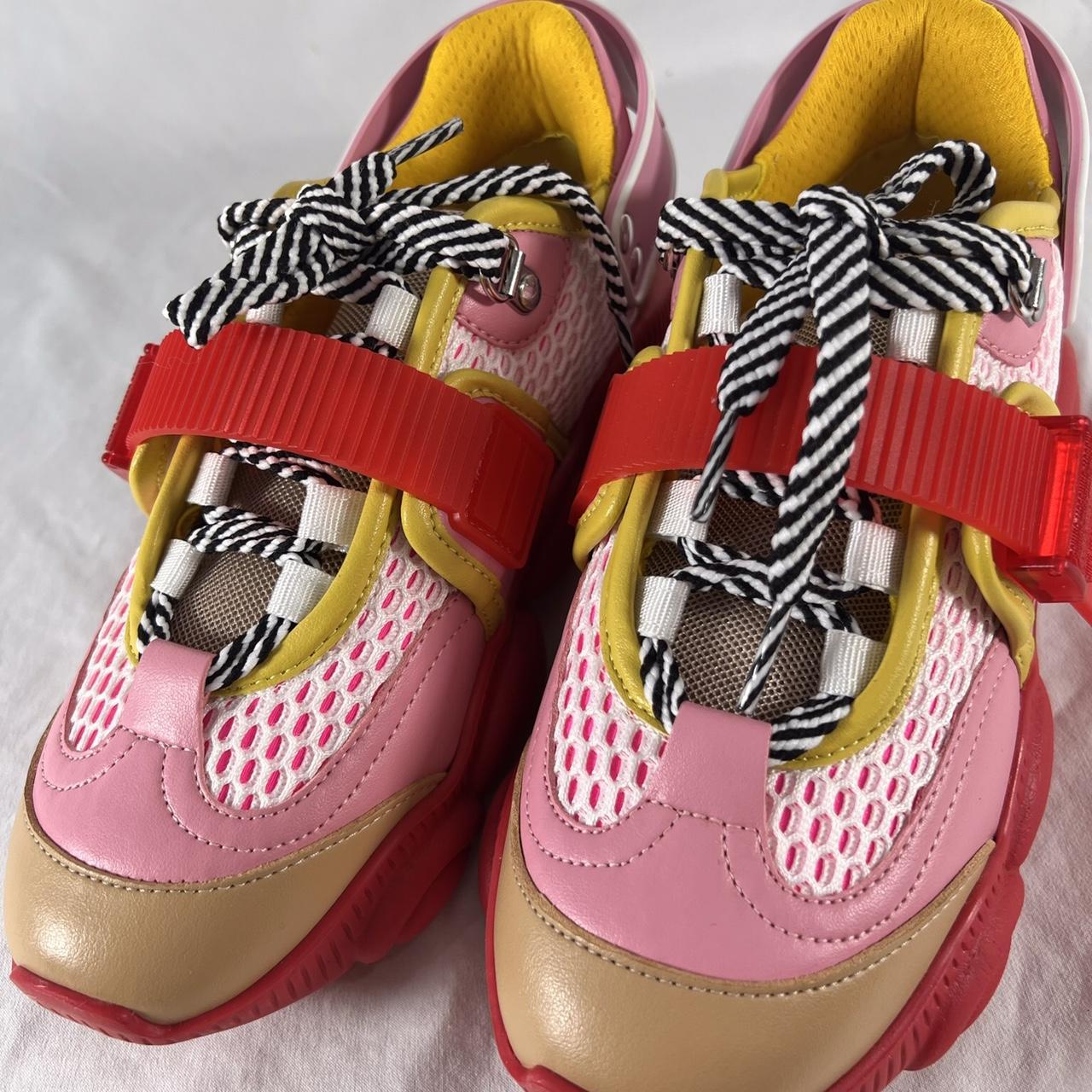 Moschino teddy best sale trainers womens