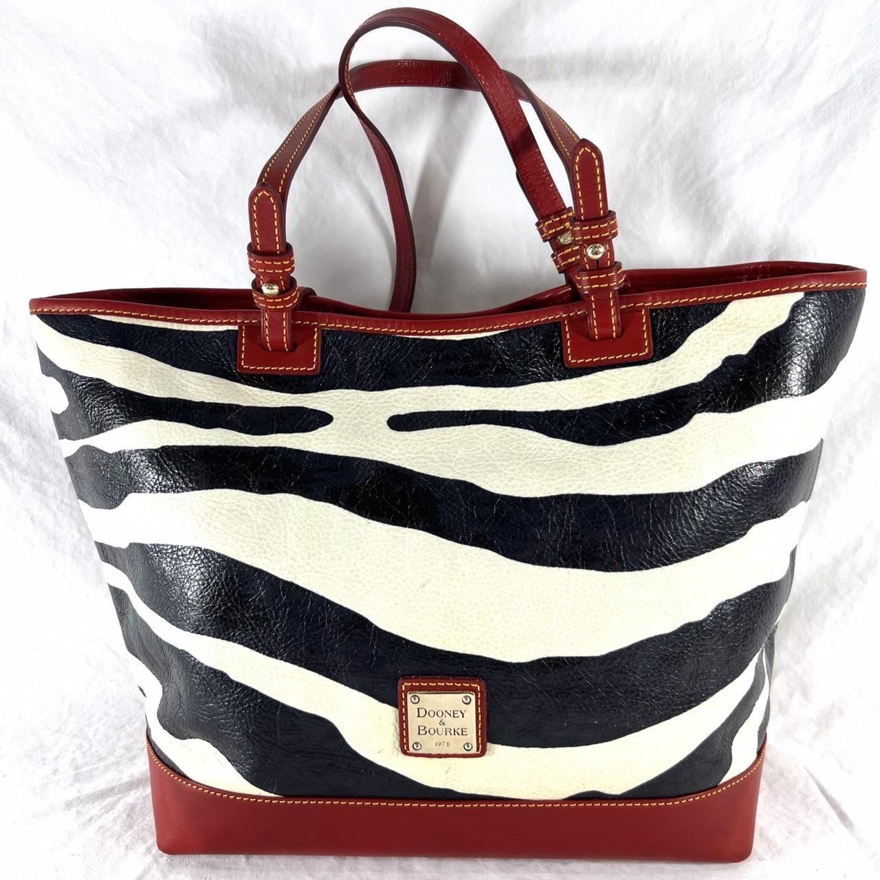 Dooney and bourke hot sale zebra tote