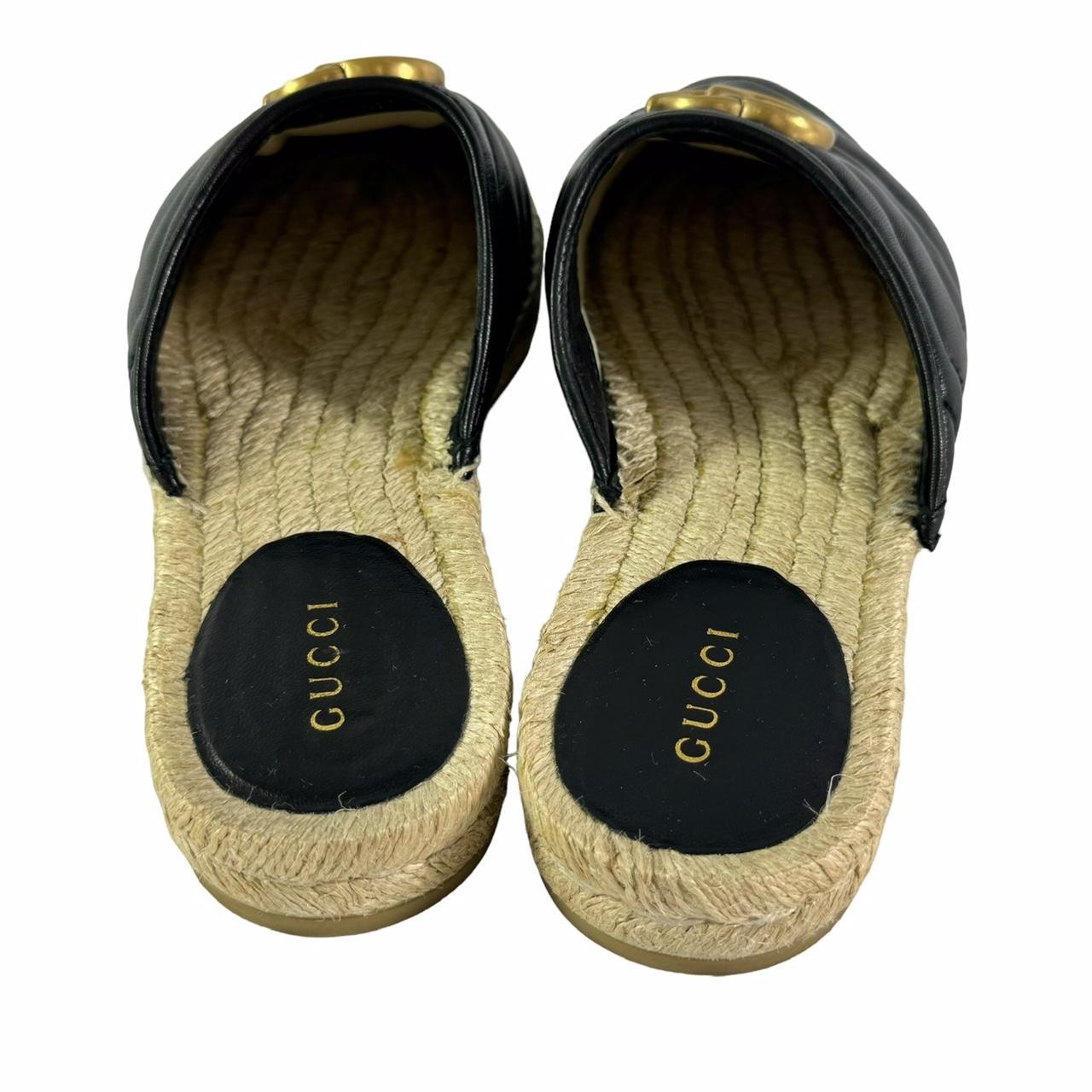 GUCCIミュール GUCCI(グッチ) / 汚れ有/091855/サンダル/36.5/BEG/レザー