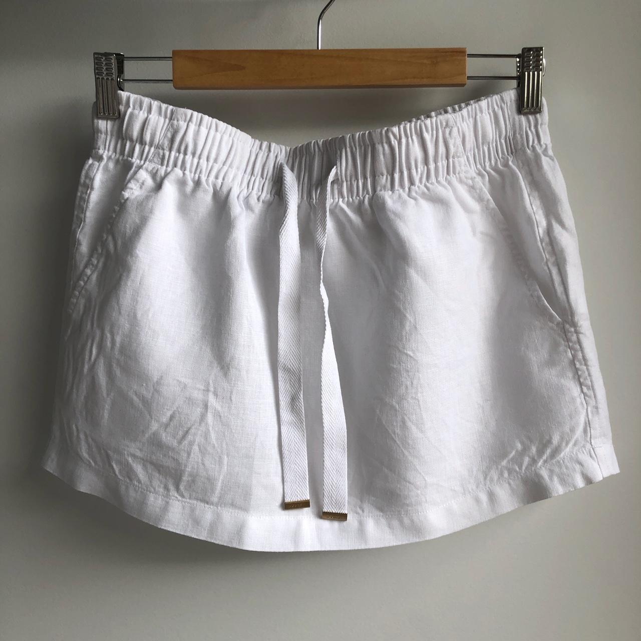 White Venroy Skirt in size S, for $60. Small orange... - Depop