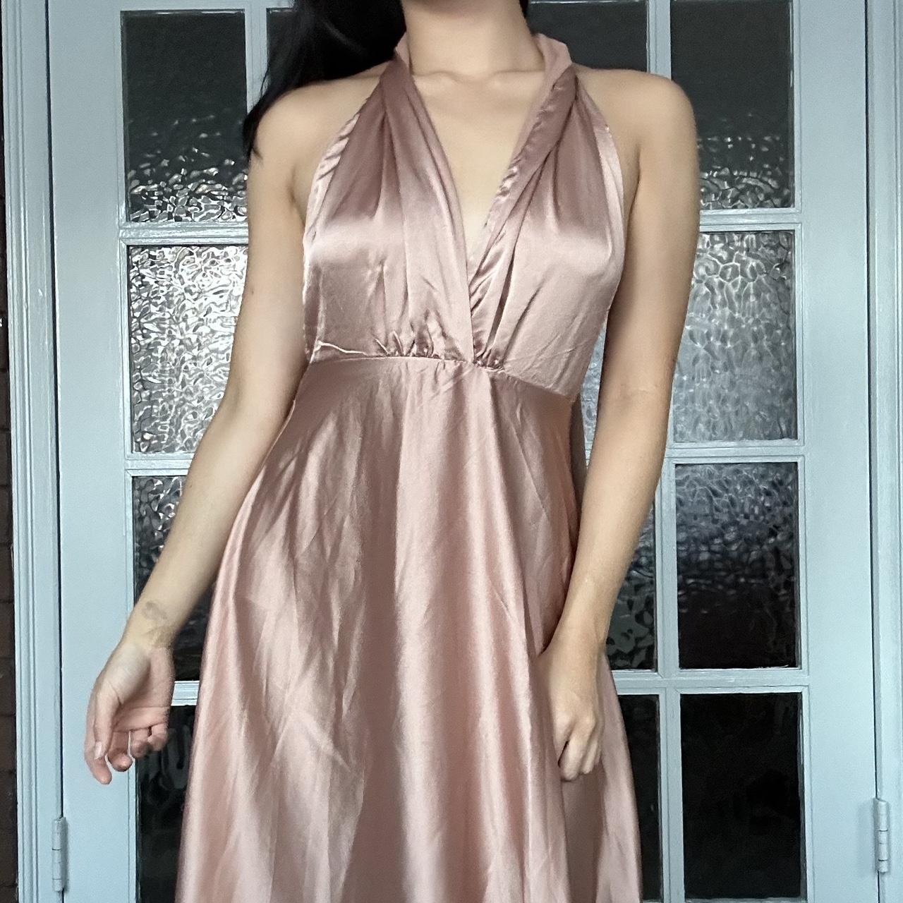 Satin Maxi Dress Xenia Perfect Date Dress Xenia Boutique The