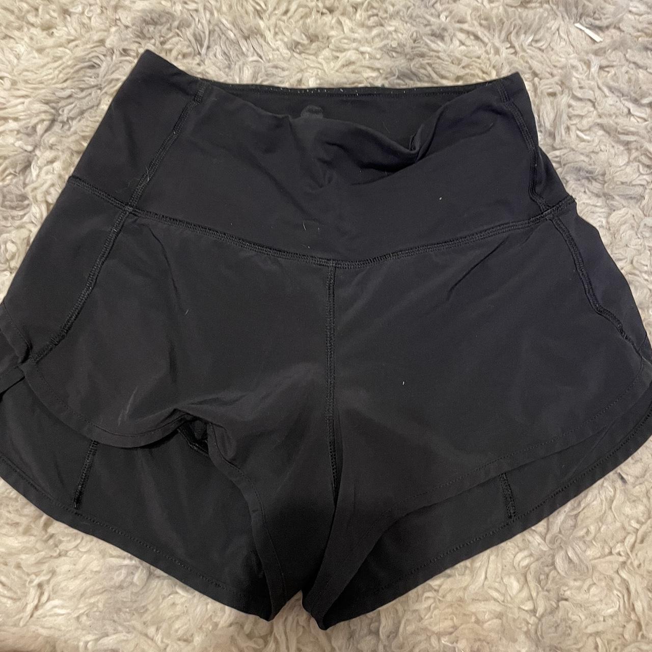 Lululemon Women's Black Shorts | Depop