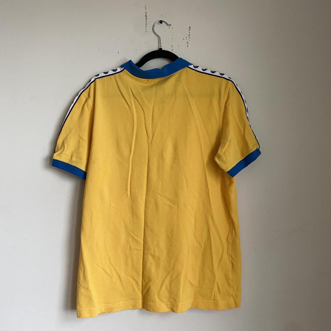 Fred Perry Men's Yellow and Blue Polo-shirts (3)