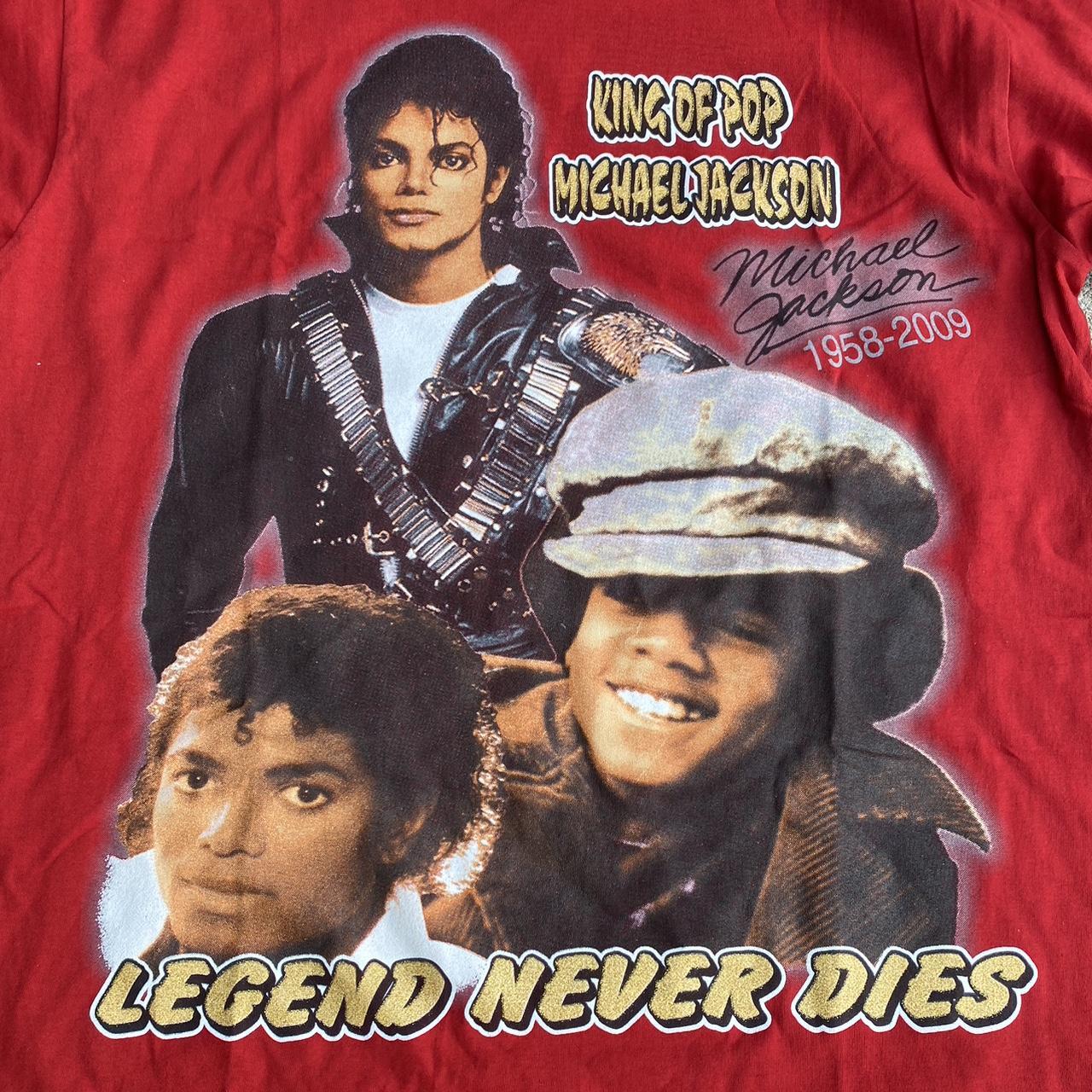 Michael Jackson King of Pop Shirt Vintage Michael - Depop