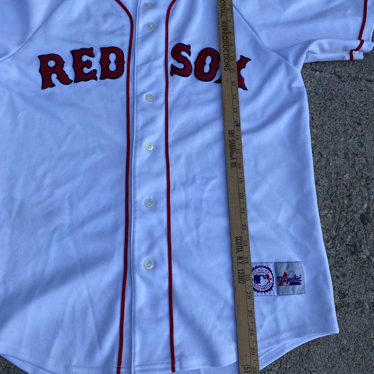 Vintage Boston Red Sox Starter Jersey Large in - Depop