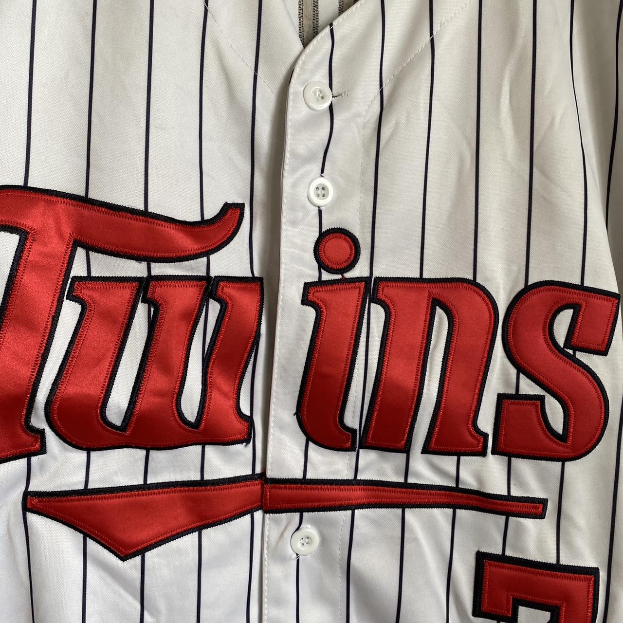 Minnesota Twins Authentic Majestic Baseball Jersey - - Depop