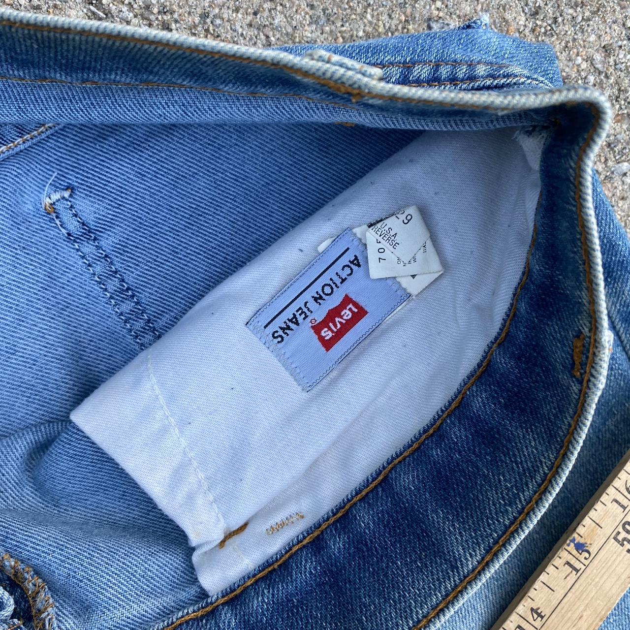 Vintage 90s Levi’s action jeans... Depop