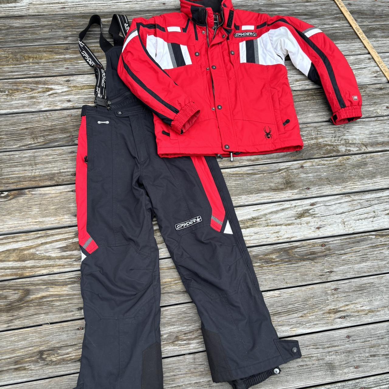 Ski Jacket Spyder Red Ski Pants Spyder Ski Suit Red Jacket And Ski