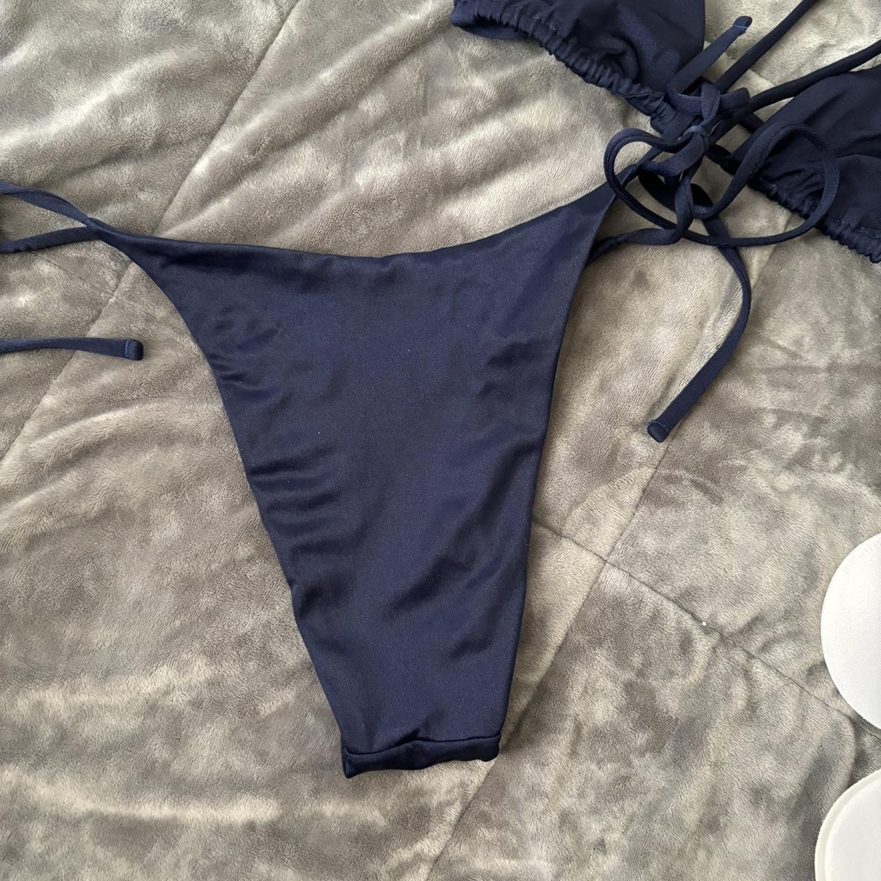 one one swim string bikini set ariel top and... - Depop