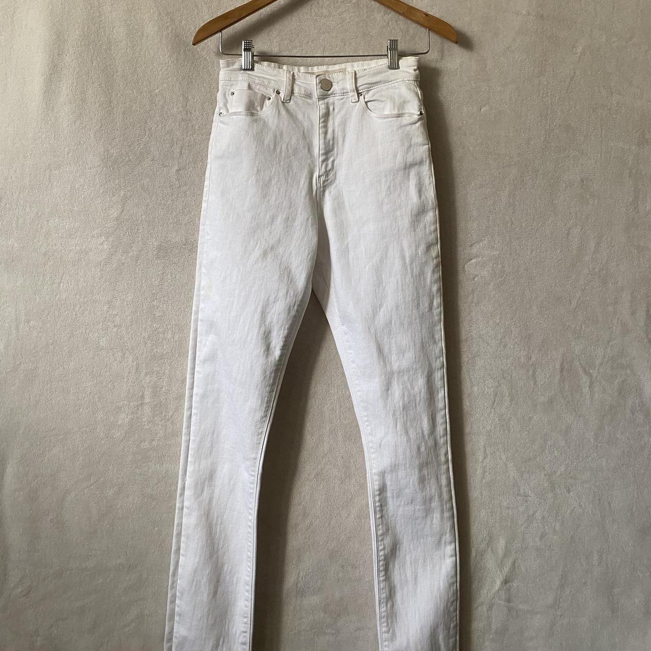 White skinny hot sale jeans tall