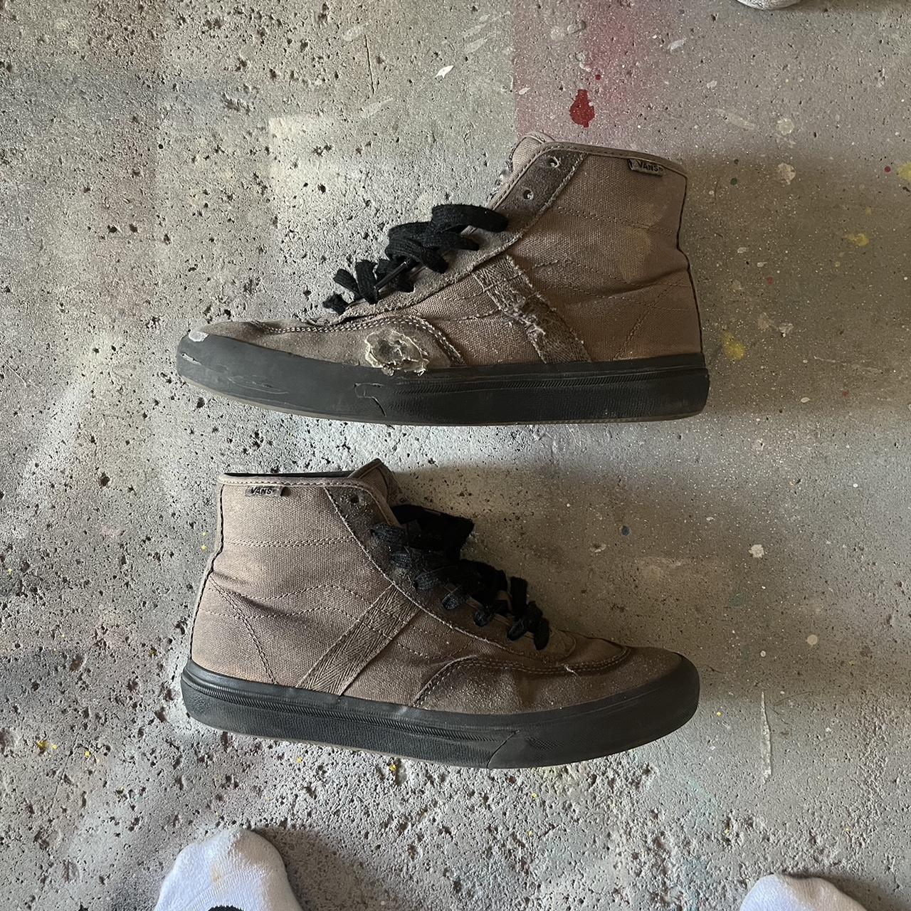 Size 9 Gilbert Crocket brown and black shoes pretty... Depop