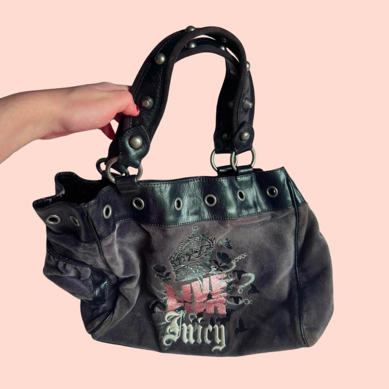 Juicy couture velvet bag on sale