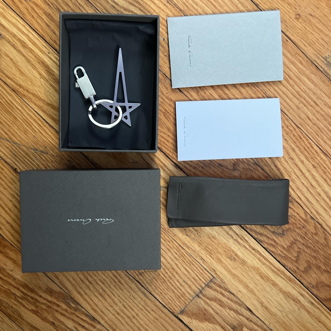 Rick Owens Silver Pentagram Keychain bought on | Depop Rick Owens Silver Pentagram Keychain bought on | Depop