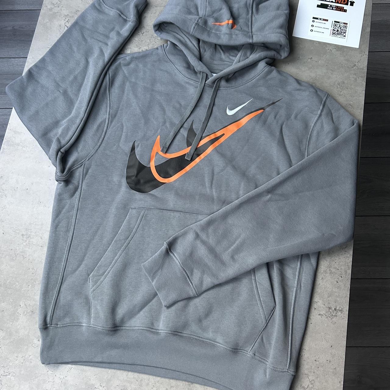 Nike Swoosh Grey Nike Tracksuit With Red Tick Nike Swoosh
