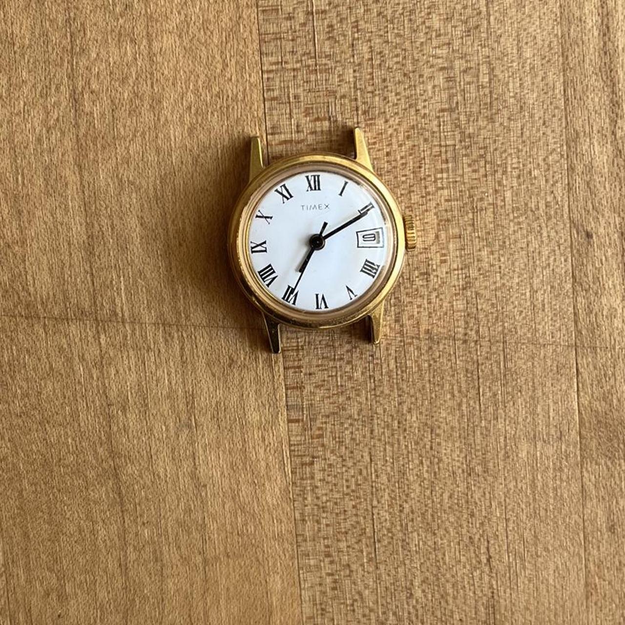 Timex gold clearance watch vintage