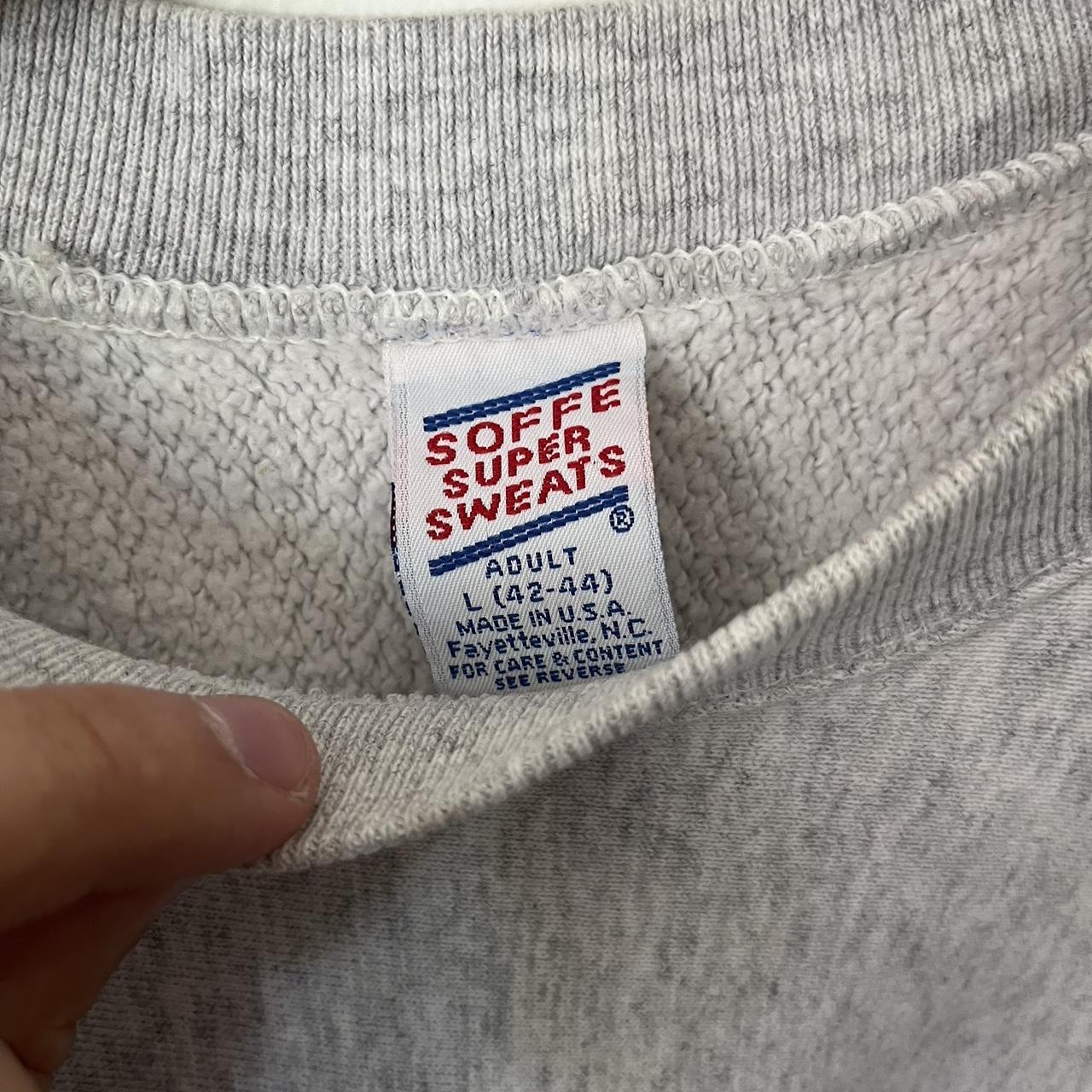 Vintage made in the U.S.A Soffe Sweats crewneck... - Depop