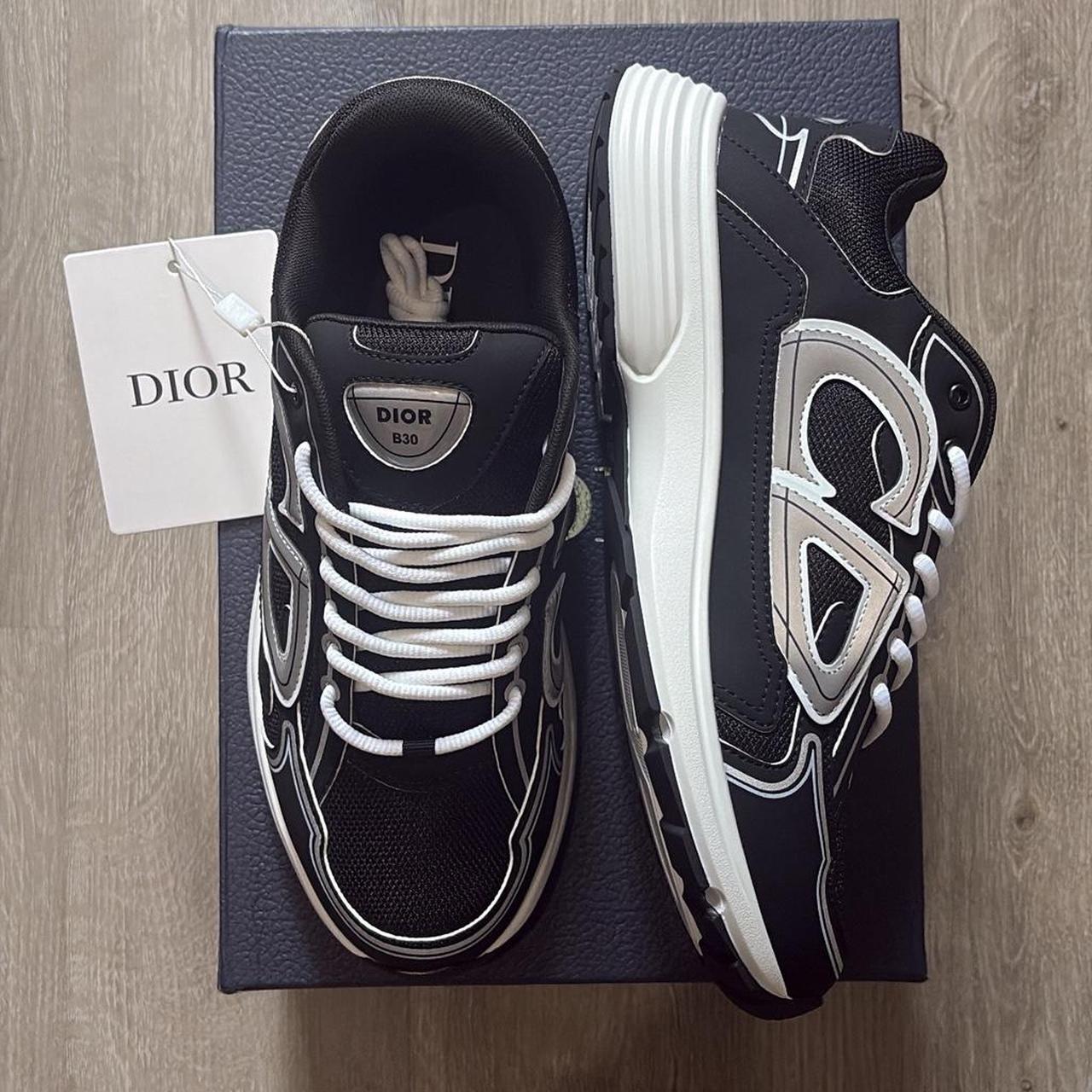 Dior men's black trainers