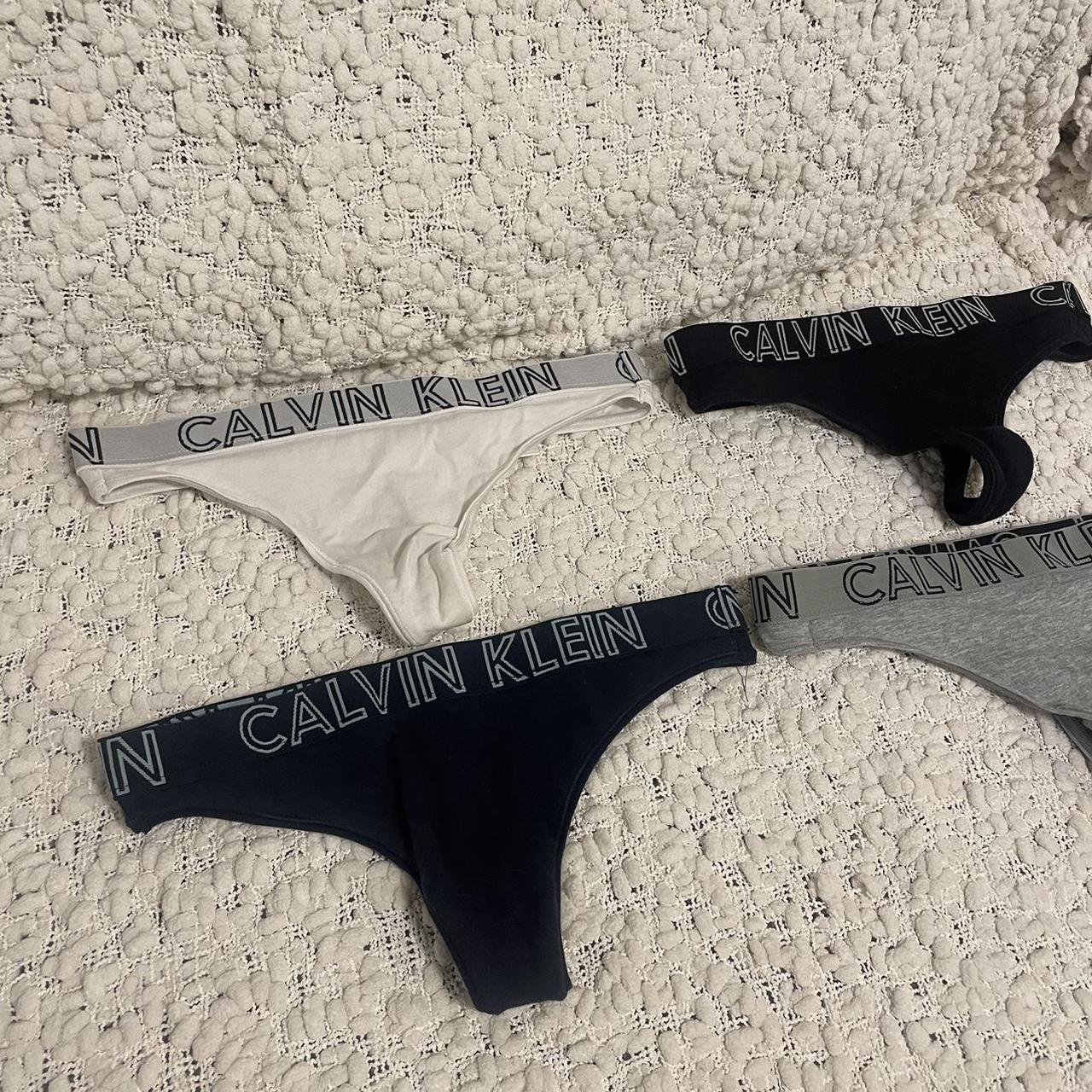 set of 5x calvin Klein gstring undies / underwear Depop