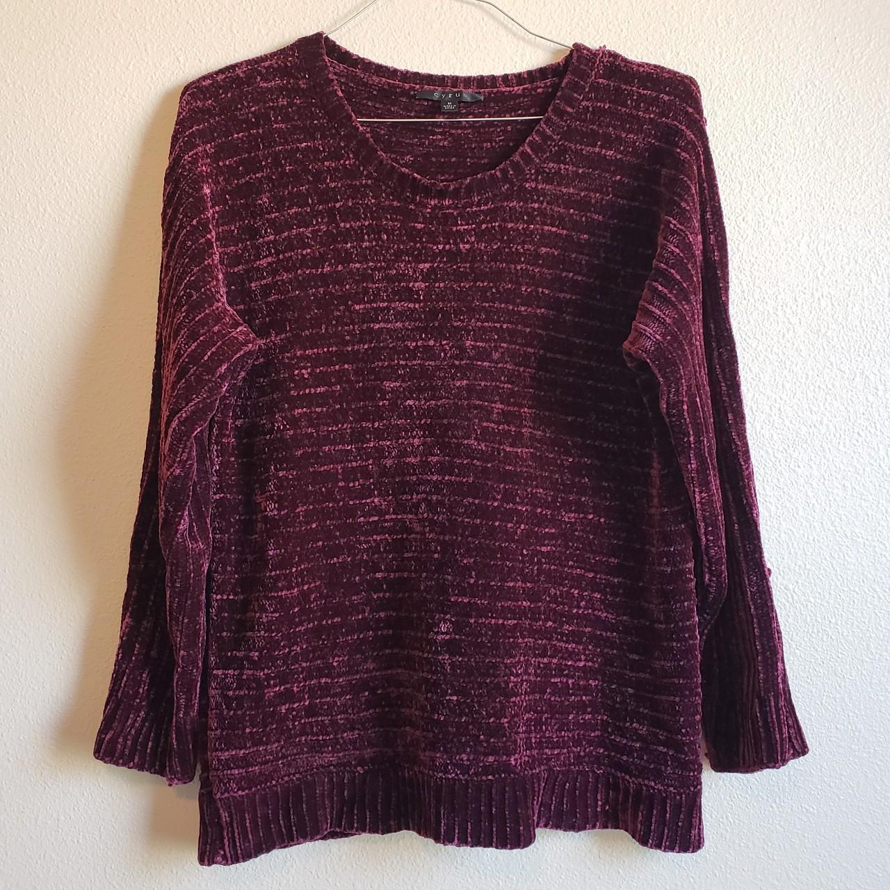 Cyrus shop chenille sweater