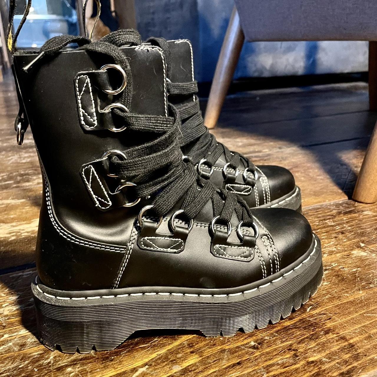 Dr. Martens Jadon XL Quad Platform Boots W8 RARE no... Depop