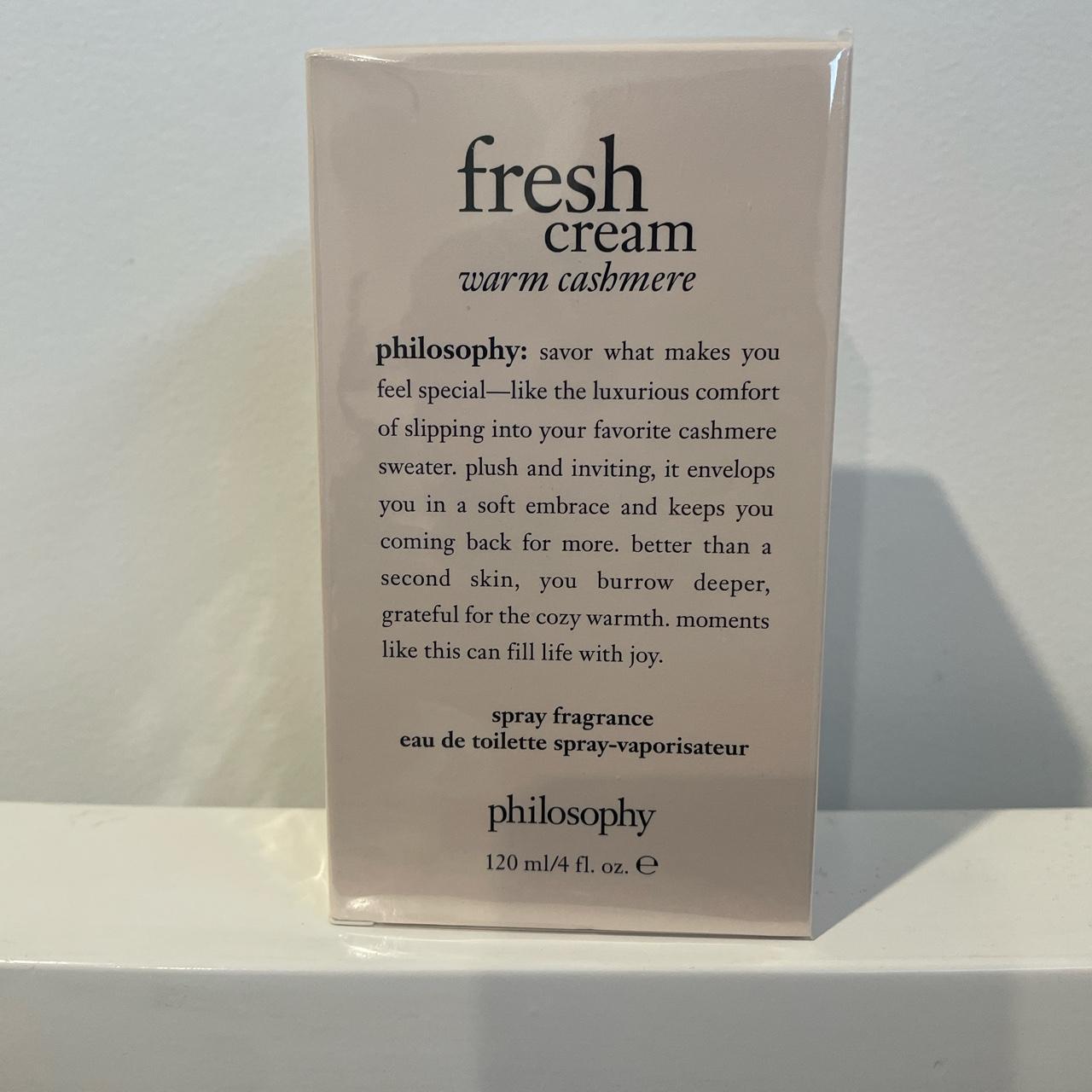 Philosophy Fresh Cream Warm Cashmere 120ml eau de... - Depop