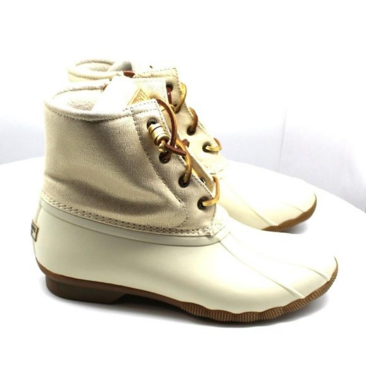 Sperry Women's Cream Boots (4)