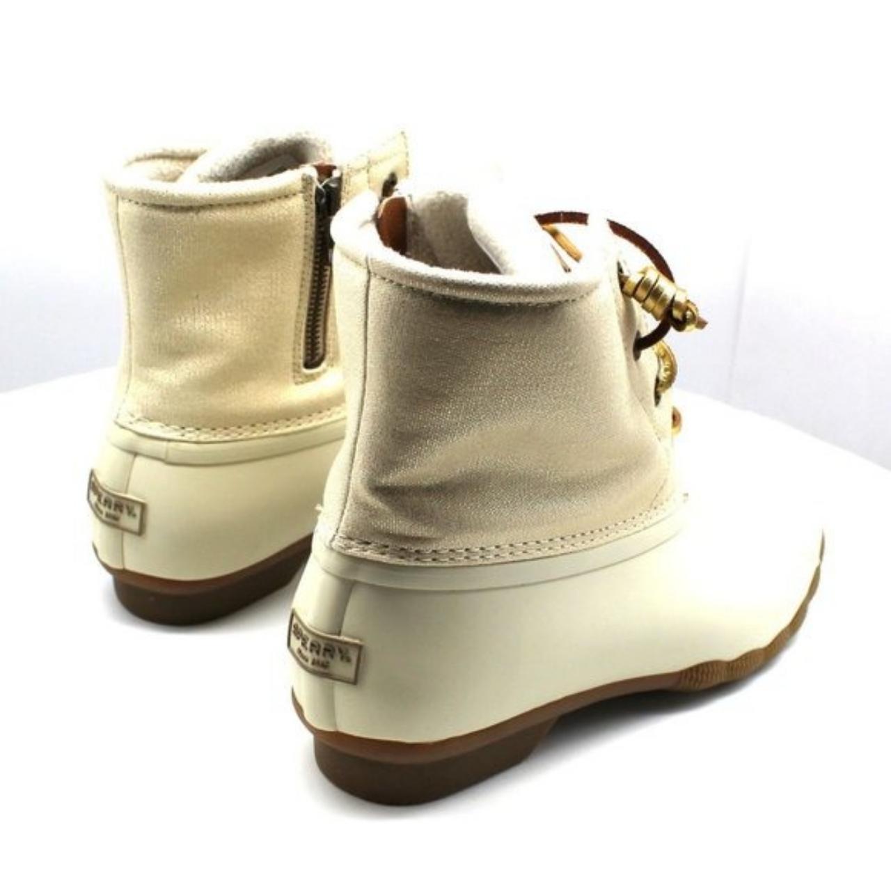 Sperry Women's Cream Boots (3)