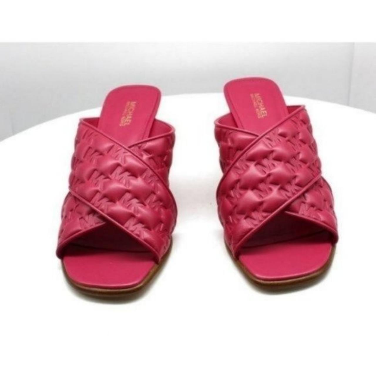 MICHAEL Michael Kors Women's Pink Sandals | Depop