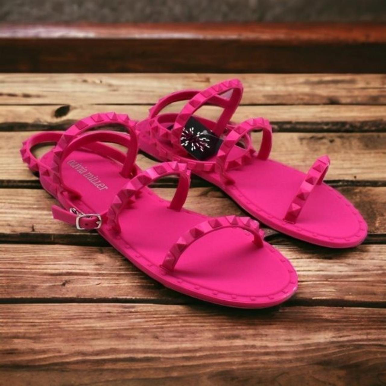 Olivia Miller Women s Tulum Island Jelly Sandals Depop